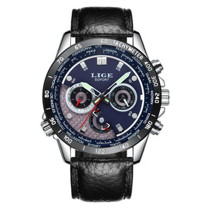 LIGE Quartz Luminous Men Watch