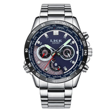 Load image into Gallery viewer, LIGE Quartz Luminous Men Watch